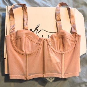 NWT Love Letter Bustier in Size 0. Never been worn